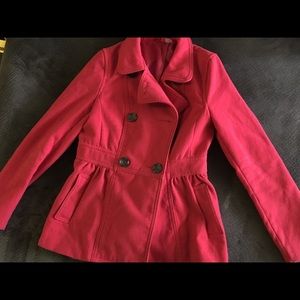 Red jacket